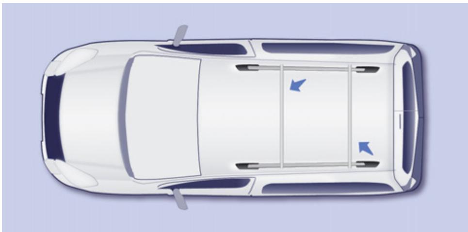 PEUGEOT PARTNER TEPEE 2010 - Préconisations pour le chargement sur le toit : - 2
