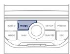 PEUGEOT PARTNER TEPEE 2010 - UTILISER L'ENTREE AUXILIAIRE (AUX) CABLE AUDIO JACK-RCA NON FOURNI - 3