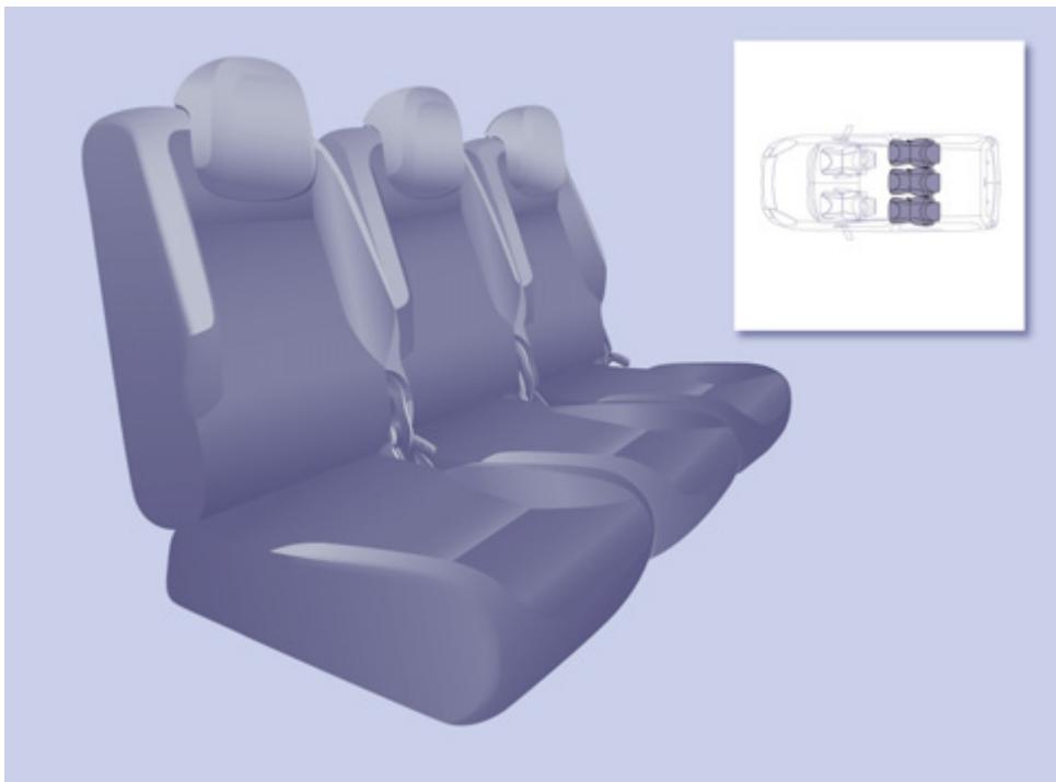 PEUGEOT PARTNER TEPEE 2010 - Dépose de la banquette - 2