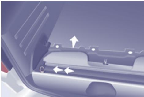 PEUGEOT PARTNER TEPEE 2010 - Trappes de rangement - 1