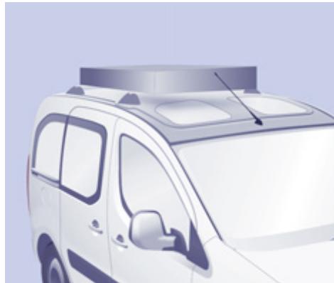 PEUGEOT PARTNER TEPEE 2010 - Préconisations pour le chargement sur le toit : - 1