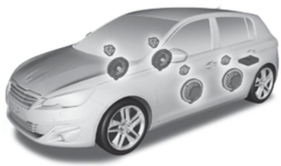 PEUGEOT 308 2 2015 - ÉQUIPEMENT DENON - 1