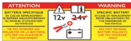 PEUGEOT 308 2 2015 - Batterie 12 V - 2