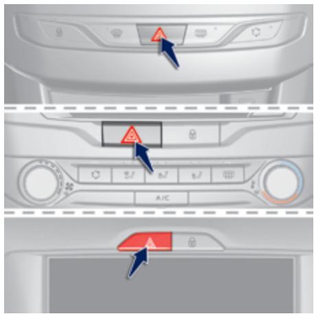 PEUGEOT 308 2 2015 - Signal de détresse - 1