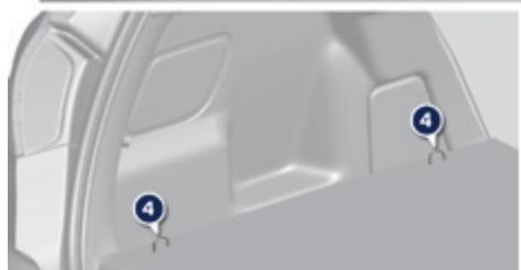 PEUGEOT 308 2 2015 - Aménagements du coffre (berline) - 2