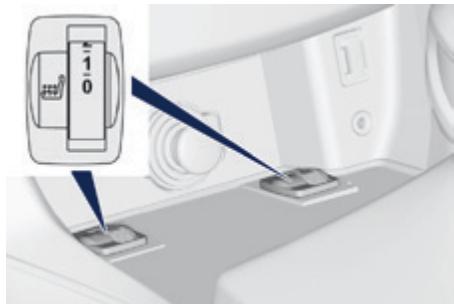 PEUGEOT 308 2 2015 - Commande des sièges chauffants - 1