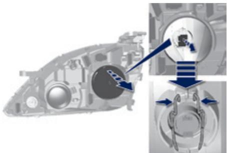PEUGEOT 308 2 2015 - Astuce pour déplacer le feu (modèle à halogènes) - 2