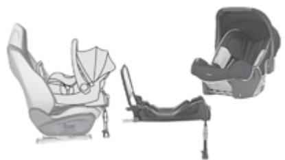 PEUGEOT 308 2 2015 - Sièges infant ISOFIX recommends par PEUGEOT - 1