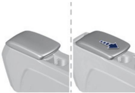 PEUGEOT 308 2 2015 - Réglage longitudinal - 1