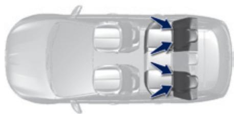 PEUGEOT 308 2 2015 - Fixations "ISOFIX" - 3