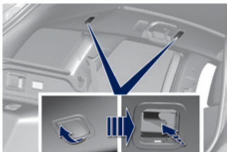 PEUGEOT 308 2 2015 - Filet de retenue de charge haute (SW) - 1