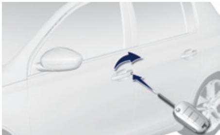 PEUGEOT 308 2 2015 - Verrouillage simple - 1