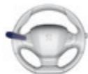 PEUGEOT 308 2 2015 - Manette d'inversion des feuux - 2