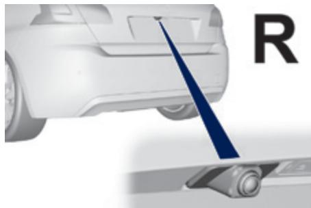 PEUGEOT 308 2 2015 - Caméra de recul - 1