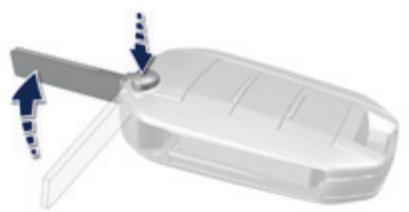 PEUGEOT 308 2 2015 - Clé à télécommande - 1