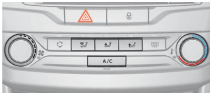 PEUGEOT 308 2 2015 - Air conditionné manuel - 1
