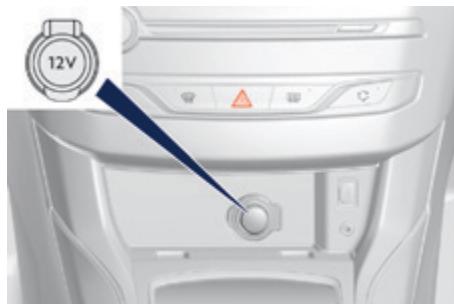 PEUGEOT 308 2 2015 - Prise accessoires 12 V - 1