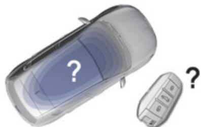 PEUGEOT 308 2 2015 - Télécommande non reconnaue - 1