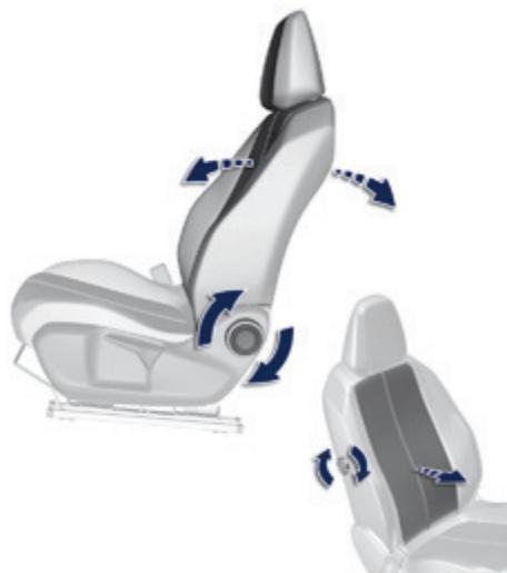 PEUGEOT 308 2 2015 - Inclinaison du dossier - 1