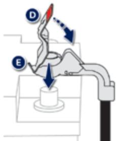 PEUGEOT 308 2 2015 - Débranchement de la borne (+) - 1