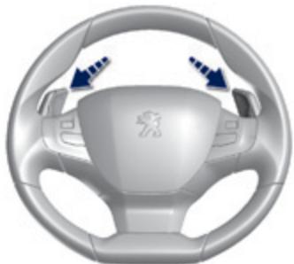 PEUGEOT 308 2 2015 - Commandes sous-volant - 1