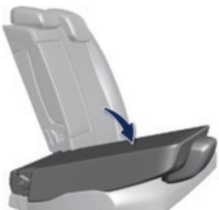 PEUGEOT 308 2 2015 - Rabattement du siège depuis l'arrière - 2