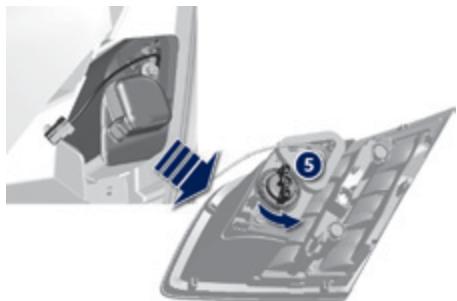 PEUGEOT 308 2 2015 - Feux de recul, indicateurs de direction (sur les ailes) - 3