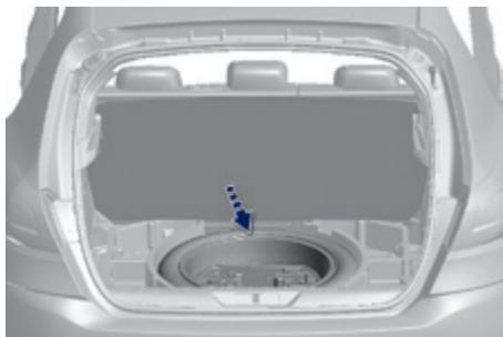 PEUGEOT 308 2 2015 - Accès à la roue de secours - 1