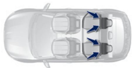 PEUGEOT 308 2 2015 - Fixations "ISOFIX" - 1