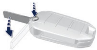 PEUGEOT 308 2 2015 - Clé à télécommande - 2