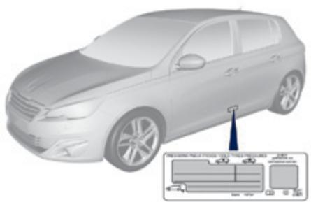 PEUGEOT 308 2 2015 - Kit de dépannage provisoire de pneumatique - 2