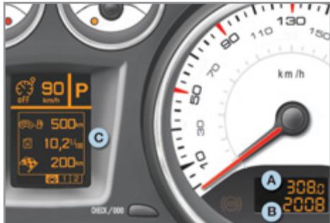 PEUGEOT 308 CC RESTYLISE 2011 - Cadrans - 1