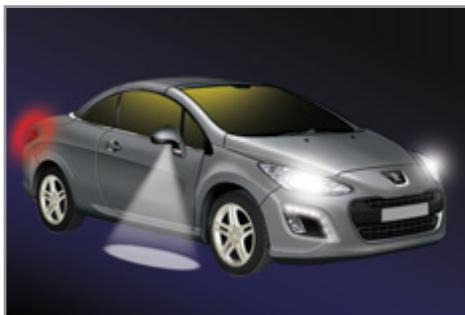 PEUGEOT 308 CC RESTYLISE 2011 - Clé à télécommande - 8