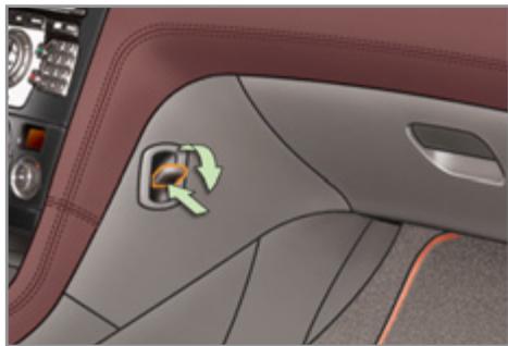 PEUGEOT 308 CC RESTYLISE 2011 - CROCHET PORTE-SAC - 1