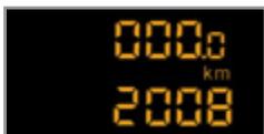 PEUGEOT 308 CC RESTYLISE 2011 - Compteur kilométrique journalier - 1