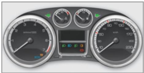 PEUGEOT 308 CC RESTYLISE 2011 - Témoins de marche - 1