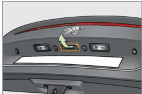 PEUGEOT 308 CC RESTYLISE 2011 - Ouverture - 1