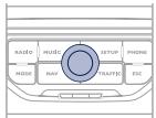 PEUGEOT 308 CC RESTYLISE 2011 - SÉLECTIONNER / ÉCOUTER LA MUSIQUE CD, CD MP3 / WMA - 4