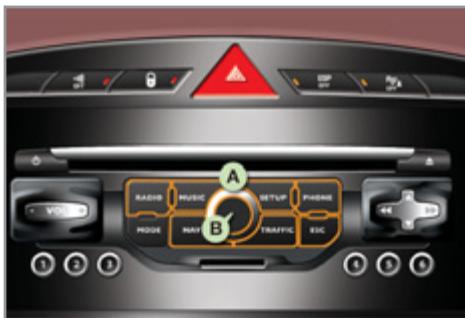 PEUGEOT 308 CC RESTYLISE 2011 - Commandes - 1