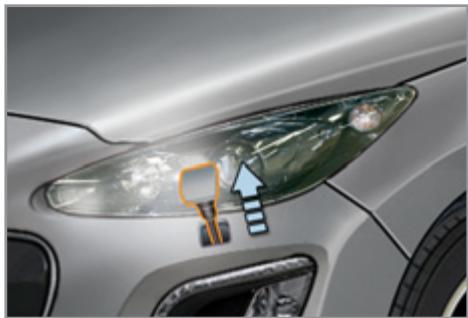 PEUGEOT 308 CC RESTYLISE 2011 - Lave-vitre avant et lave-projecteurs - 1