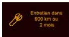 PEUGEOT 308 CC RESTYLISE 2011 - Échéance de révision inférieure à 1 000 km - 2
