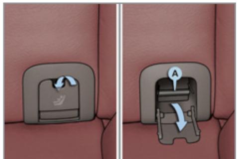 PEUGEOT 308 CC RESTYLISE 2011 - FIXATIONS «ISOFIX» - 2