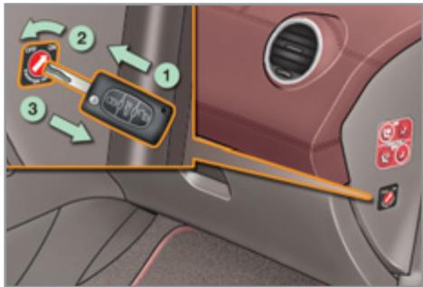 PEUGEOT 308 CC RESTYLISE 2011 - Airbag frontal passager - 1