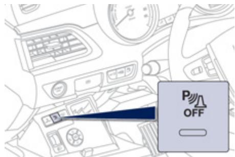 PEUGEOT 508 RXH - Neutralisation / Activation de l'aide au stationnement avant et arrêté - 1