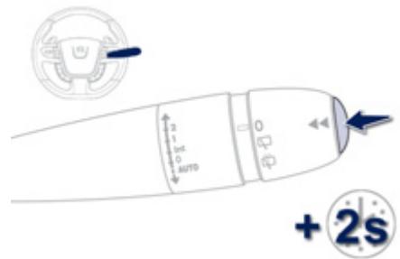PEUGEOT 508 RXH - Remise à zéro de l'historique - 1