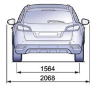 PEUGEOT 508 RXH - Dimensions (en mm) - 2
