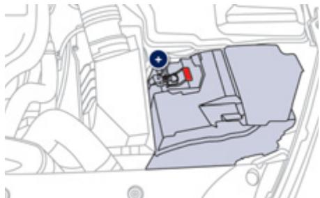 PEUGEOT 508 RXH - Accès à la batterie - 1