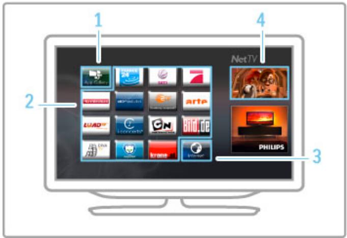 PHILIPS 32PFL9606T - Page d'accueil - 1