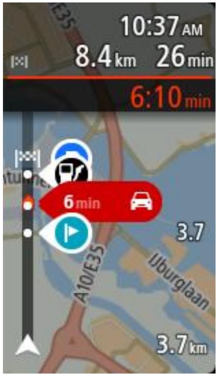 TOMTOM GO 5000 TRUCKER - Afficher l'heure actuelle - 1
