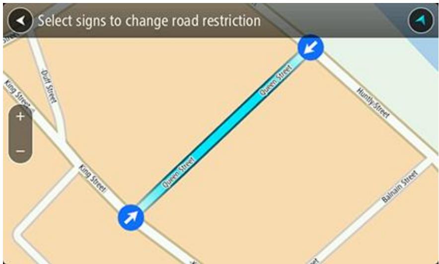 TOMTOM GO 5000 TRUCKER - Restriction routière - 1